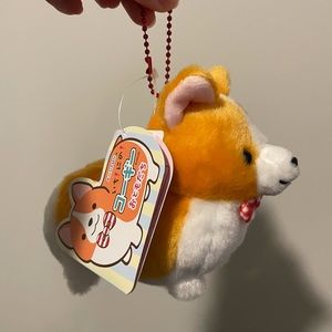 Corgi Plush Keychain